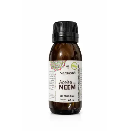 Namasté Aceite Vegetal BIO de Neem Virgen Puro 60ml
